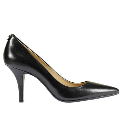 michael kors black leather pump 40s1mfmp2l